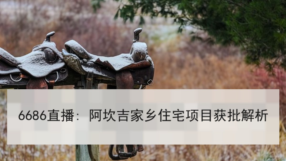 6686直播: 阿坎吉家乡住宅项目获批解析 6686直播: 阿坎吉家乡住宅项目获批解析